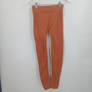Womens fleece lined orange rust fall connection 18 size small medium NWT